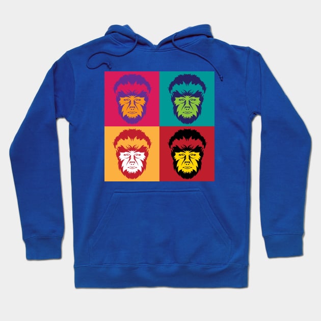 Pop Goes the Wolf Man Hoodie by DesignWise